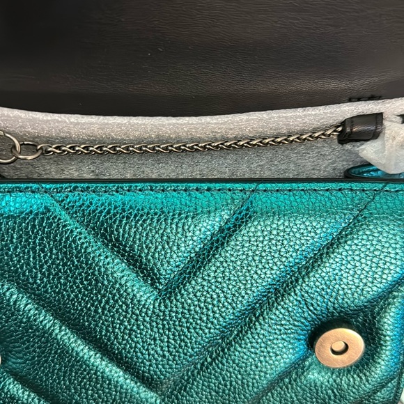 Kurt Geiger London Extra Mini Kensington Quilted Leather Wallet on a Cha… - Picture 13 of 17